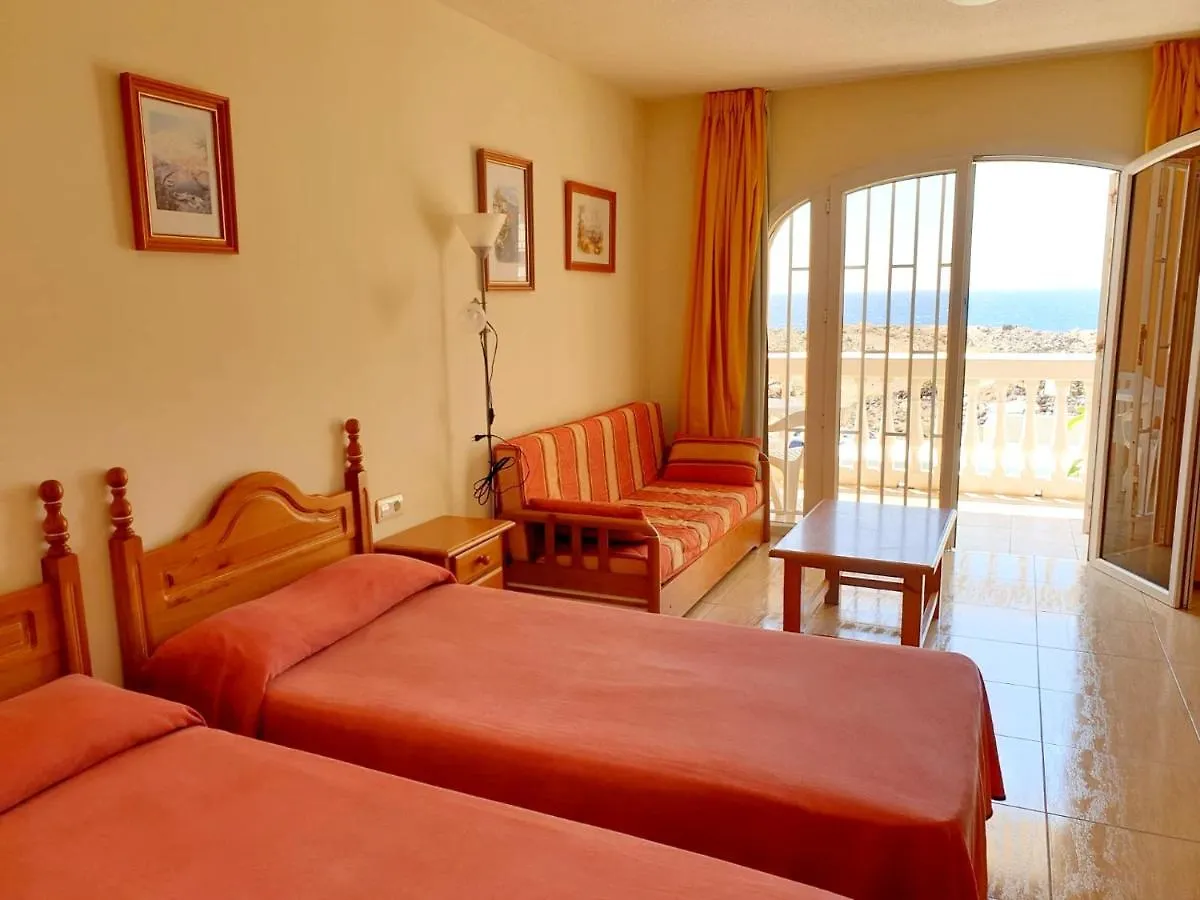 Bright Studio With Sea View In Costa Del Silencio 45 M² Pool Lejlighed